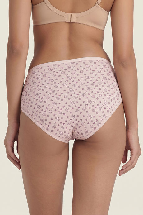 Zivame Medium Rise Full Coverage Hipster Panty (Pack of 3) - Multicolor — image 7